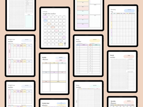 Ultimate Fitness Planner & Workout Tracker