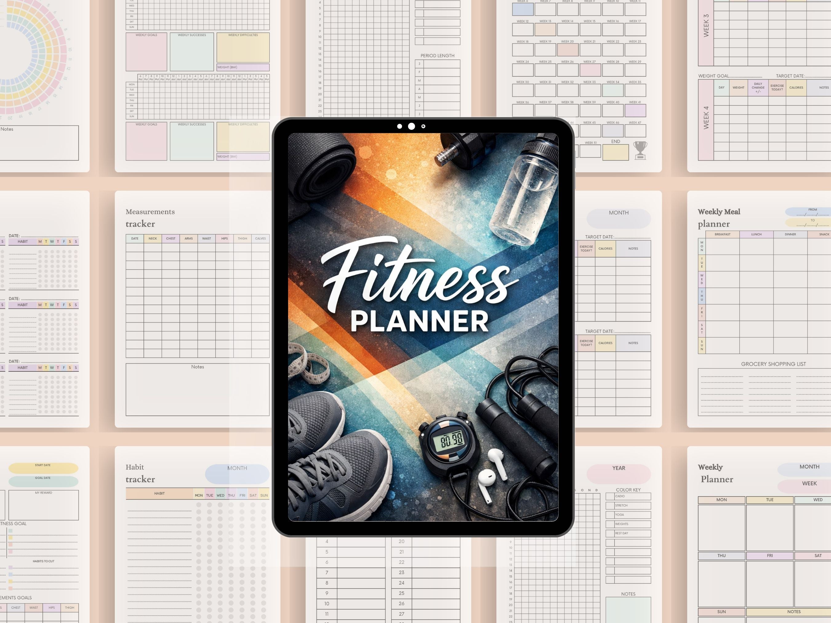 Ultimate Fitness Planner & Workout Tracker