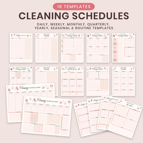 ADHD Cleaning Planner