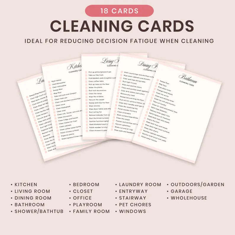 ADHD Cleaning Planner
